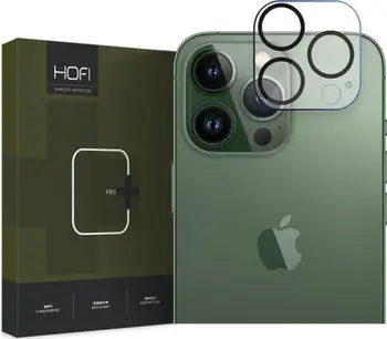Mbulesë kamere Hofi Cam Pro+, për iPhone 14 Pro dhe 14 Pro Max, xham i tejdukshëm, fortësi 9H