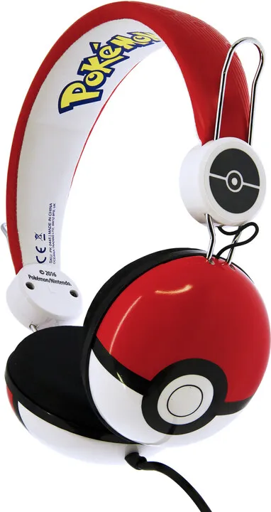 Kufje OTL Technologies Pokemon Pokeball Tween Dome, të kuqe - 2