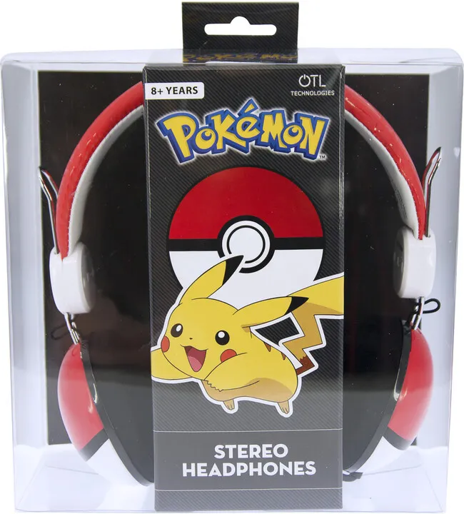 Kufje OTL Technologies Pokemon Pokeball Tween Dome, të kuqe - 8