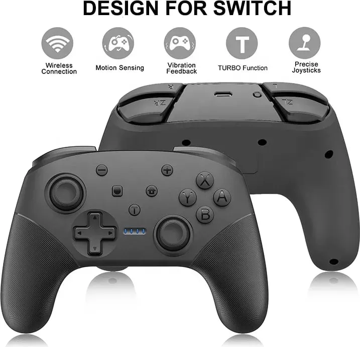 Kontroller Fenner Tech Pro Wireless (PC+Android), e kaltër/kuqe - 2