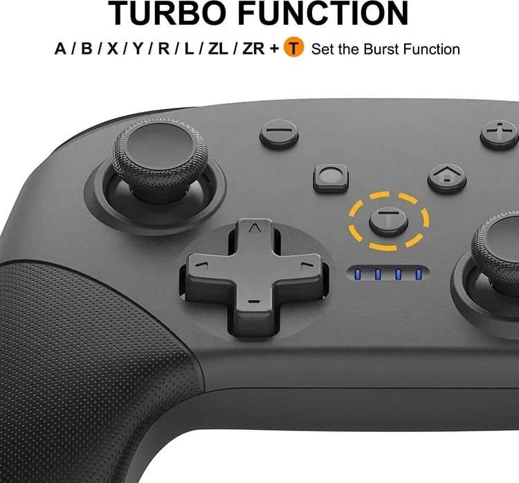 Kontroller Fenner Tech Pro Wireless (PC+Android), e kaltër/kuqe - 3
