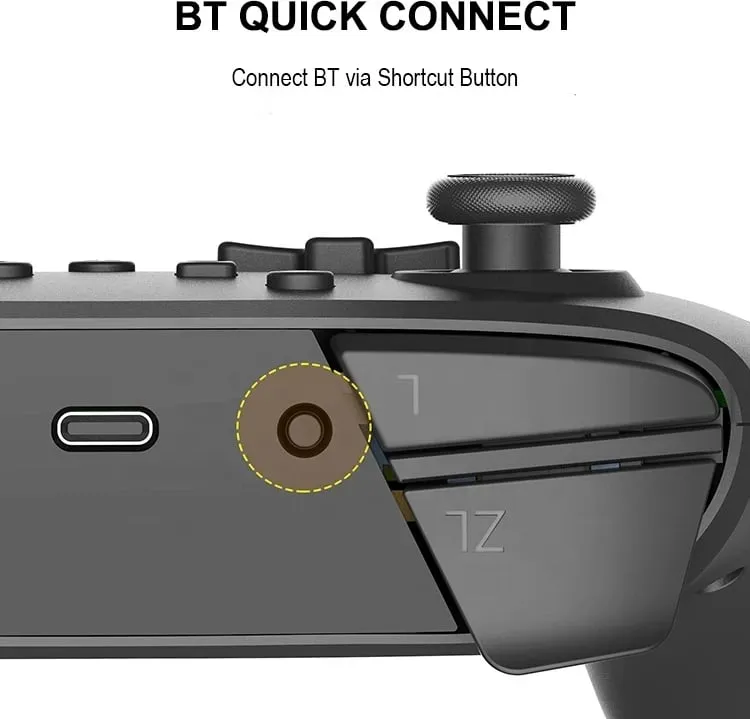 Kontroller Fenner Tech Pro Wireless (PC+Android), e kaltër/kuqe - 5