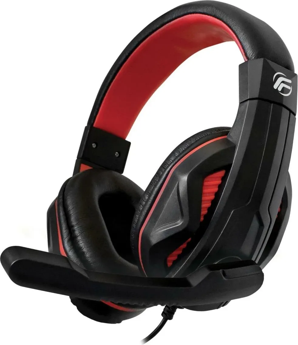 Kufje gaming Fenner PC13, e kuqe - 1
