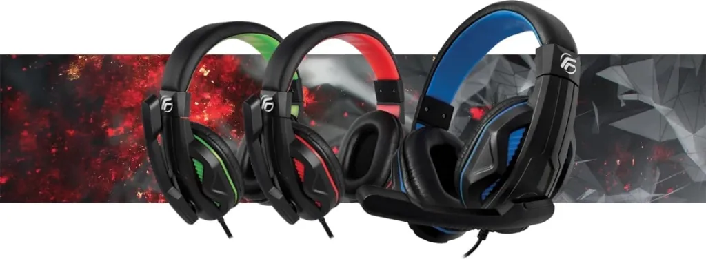Kufje gaming Fenner PC13, e kuqe - 6