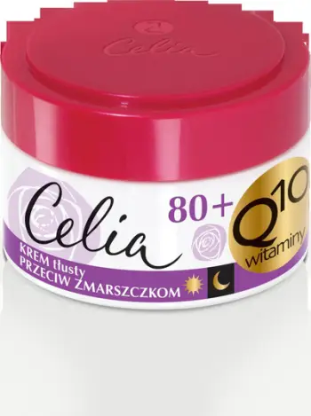 Krem fytyre kundër rrudhave Celia Q10 Vitamins 80+, 50 ml