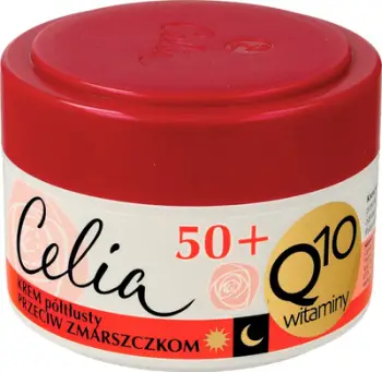 Krem anti-rrudhë për fytyrë Celia 50+, 50 ml