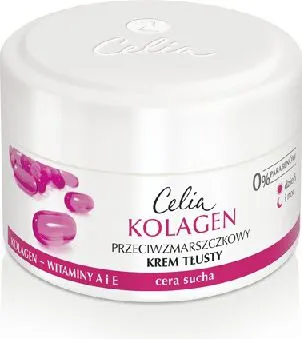 Krem kundër rrudhave për lëkurë të thatë Celia Collagen, 50 ml - 1
