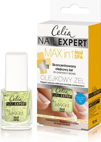 Vaj xheli për thonj dhe kutikula Celia Nail Expert Max In 1 Nail SPA për femra 10ml