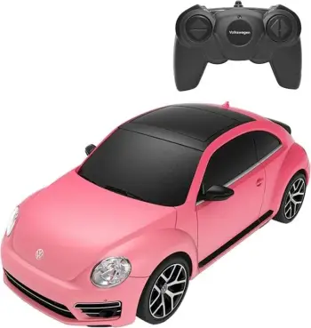 Veture me telekomandë RASTAR Volkswagen Beetle 1:24, ndryshim ngjyre, rozë