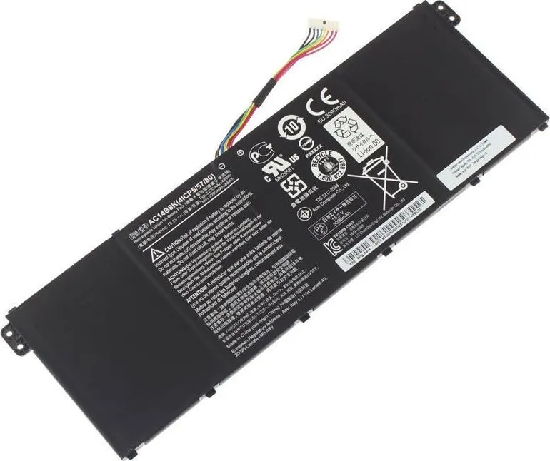 Bateri Acer MBXAC-BA0008, 11.4V, 3000mAh, Li-Poly - 1