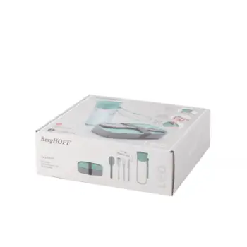 Set ushqimi Berghoff Bento box, e gjelbër/hirtë