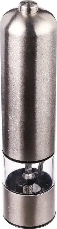 Set mullinj elektronik Hahn, çelik inox, me dritë LED, ngjyrë argjendi