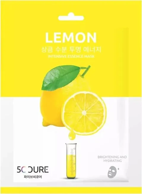 5C Cure Lemon Intensive Essence Mask - 1