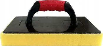 Mistri plastike EXPERT ABS Float, dorezë 2K, bazë sfungjer 40mm, 280x140mm, i verdhë