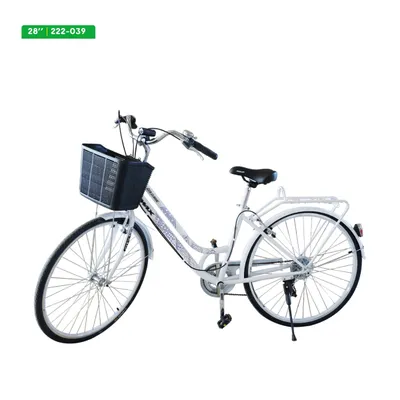 BICIKLETE MAX BIKE 8.0 28" 21SPEED CITY CLASSIC WHITE - 1