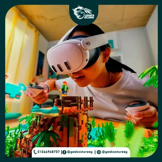 VR Meta Oculus 3 128GB B0C8VKH1ZH, Bardhë - 7