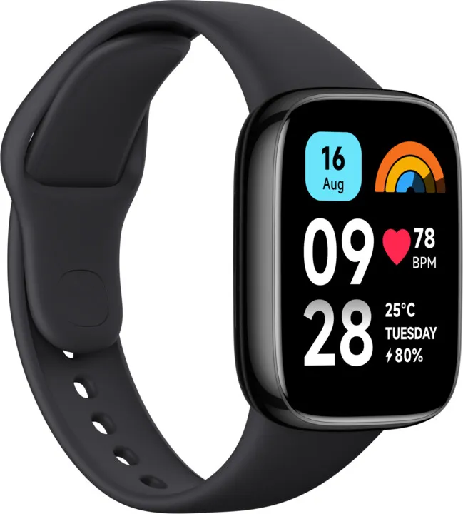 Orë smart Redmi Watch 3 Active, e zezë - 3
