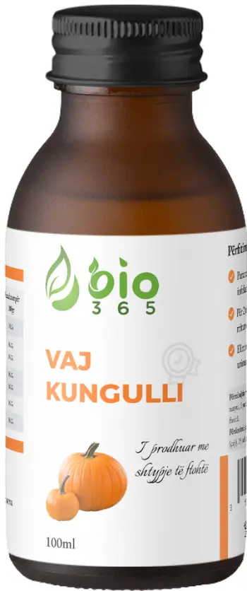 Vaj i farave të kungullit Bio365, 30 ml