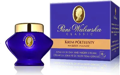 Krem për fytyrë për femra Pani Walewska Classic Semi-Fat Day & Night, 50ml - 1