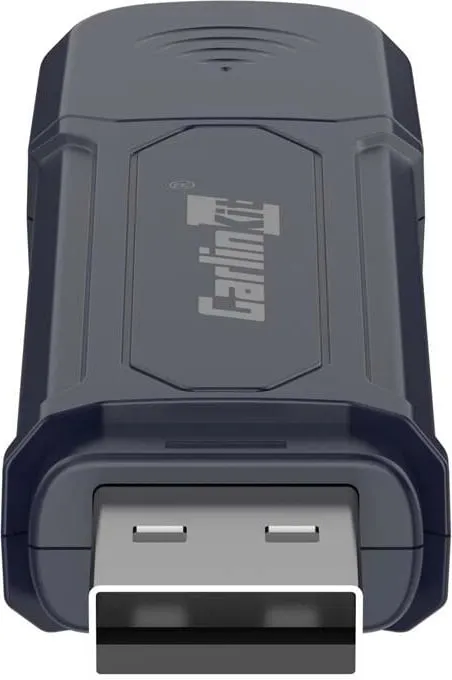 Adapter wireless Carlinkit MINI PRO për CarPlay/Android Auto, USB-C, Gri - 2