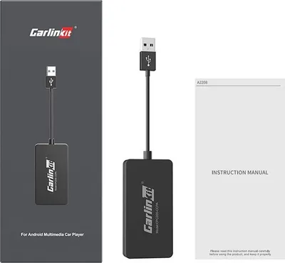 Adapter wireless Carlinkit CPC200-CCPA për Apple CarPlay/Android Auto, i zi - 2
