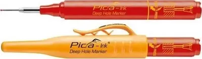 Marker Pica INK Deep Hole, për vrima të thella, i kuq - 1