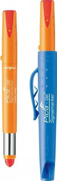 Marker permanent Pica GEL, profesional, i kuq - 1