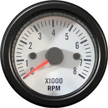 Matës obllometër AUTO GAUGE TRW, 52mm, 0 8000 RPM, i zi