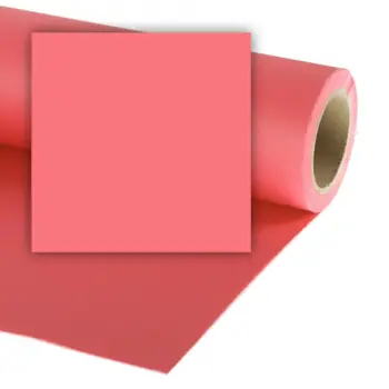 Colorama Background Paper 2.72x11m Coral Pink