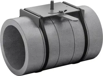 Damper ventilimi Heatpex Aria Aduro ADP 200, diametër 200mm, për aktuator, gri