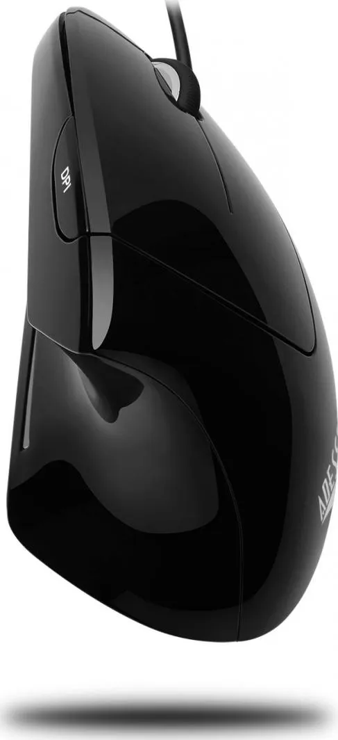 Maus Spire Ergonomic, me kabllo, USB, i zi - 3