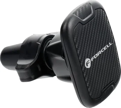 Mbajtëse magnetike për veturë Techonic Forcell Carbon H CT325, për grilë ajri, e zezë - 1