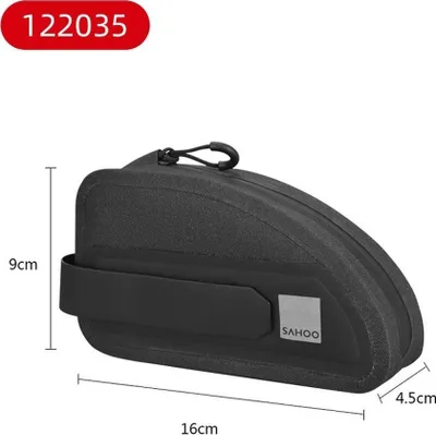 Çantë kornize biçiklete Techonic SAHOO 122035, 0.3L, me zinxhir, e zezë - 5