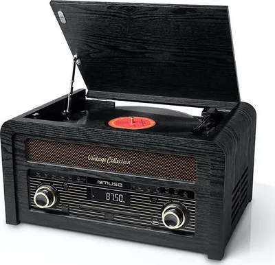 Sistem muzikor Muse MT-115W, gramafon, CD, Bluetooth, kafe - 1
