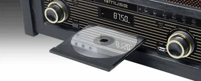 Sistem muzikor Muse MT-115W, gramafon, CD, Bluetooth, kafe - 3