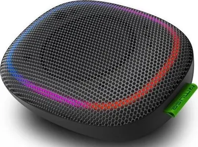 Altoparlant Bluetooth M-328, portativ, me drita LED, i zi - 1