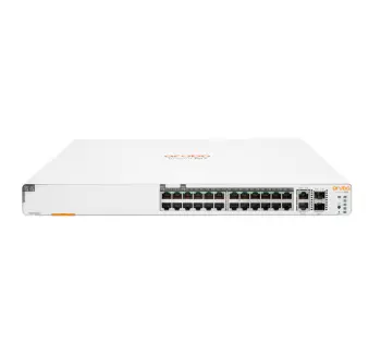 Switch HP Enterprise Aruba Instant On 1960 / Managed / 24x1G me 2xSFP+ dhe 2x10GBase-T / Gigabit Ethernet / I bardhë