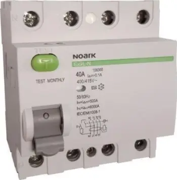 Ndërprerës elektrik Noark (Ex9L-N 4P 40A A 100mA)
