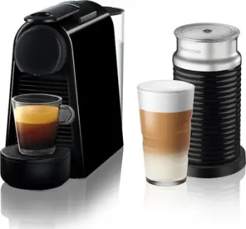 Aparat kafeje Nespresso Essenza Mini Aeroccino3, 1150W, i zi
