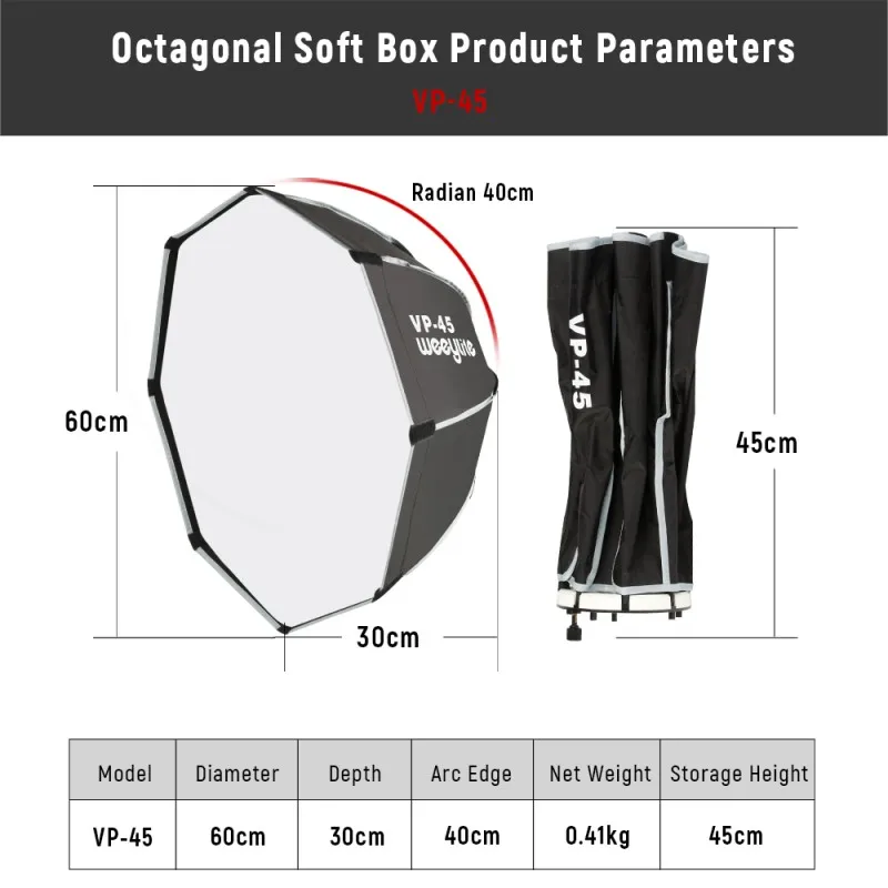 Viltrox VP-45 Softbox - 2