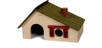 Shtëpiza prej druri PINOCCHIO Piggy House, Olive
