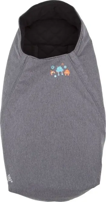Thes gjumi për karrocë fëmijësh CuddleCo Comfi-Extreme, i hirtë/zi