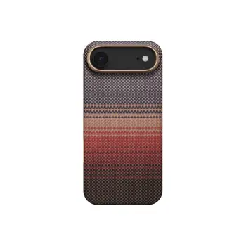 Kapotë telefoni Pitaka Ultra Slim për iPhone Air, fibra aramid, kompatibil me MagSafe, shumëngjyrësh