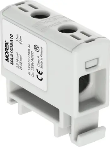 Lidhës universal elektrik MOREK OTL35 MAA1035A10, 2.5-35mm², 1000V, gri