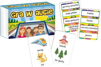 Lojë tavoline Kangaroo Game in the Car, për udhëtime me veturë, për fëmijë, shumengjyrëshe