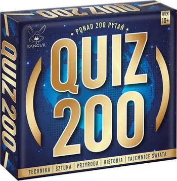Lojë tavoline Kangaroo Quiz 200, 200 pyetje, edukative, shumëngjyrëshe
