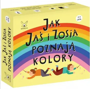 Lojë edukative për fëmijë Kangur: How Johnny and Zosia Learn Colors, +3 vjeç