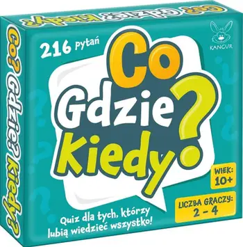 Loja edukative Kangaroo What? Where? When?, kuiz trivia, për të gjitha moshat