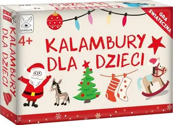 Lojë me letra Kangaroo Charades for Children, temë Krishtlindjesh, për fëmijë