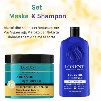 Set për përkujdesje floku Lorenti, me vaj argani
